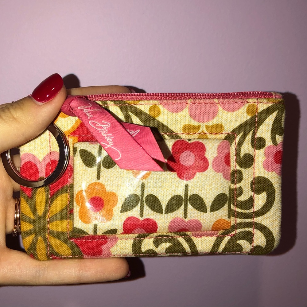 Vera Bradley card holder and coin purse
